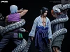 Snake Summoning Sasuke Uchiha - Naruto Resin Statue - CHIKARA Studios