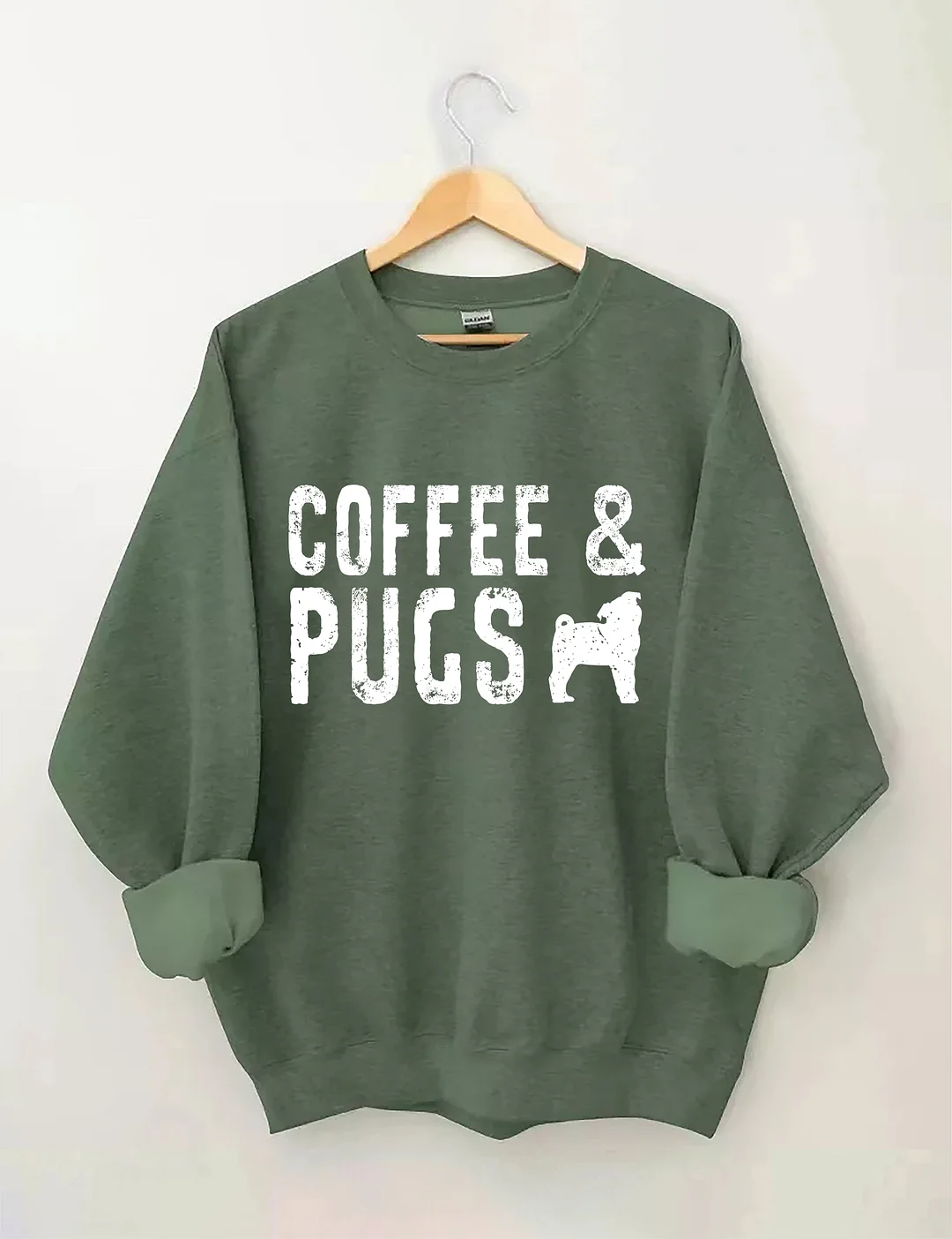 Coffee And Pugs Pug Owner Apparel Sweatshirt