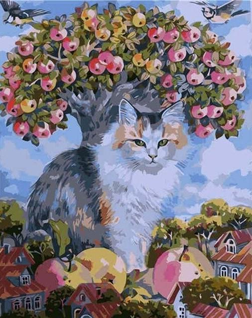 

Big Tabby Cat – Paint By Numbers - 40*50CM, 501 Original