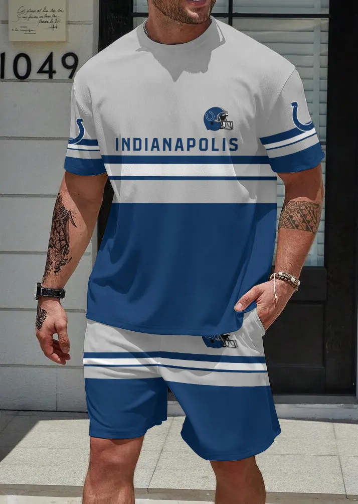 Indianapolis Colts Limited Edition Top And Shorts Two-Piece Suits