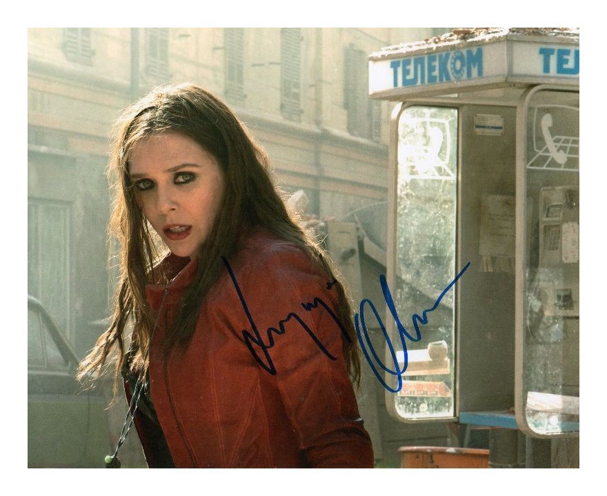 ELIZABETH OLSEN AUTOGRAPHED SIGNED A4 PP POSTER Photo Poster painting PRINT 5