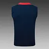 2025/2026 Psg Paris Pre-Match Training Royal Blue Vest+Shorts Football1:1 Thai Quality