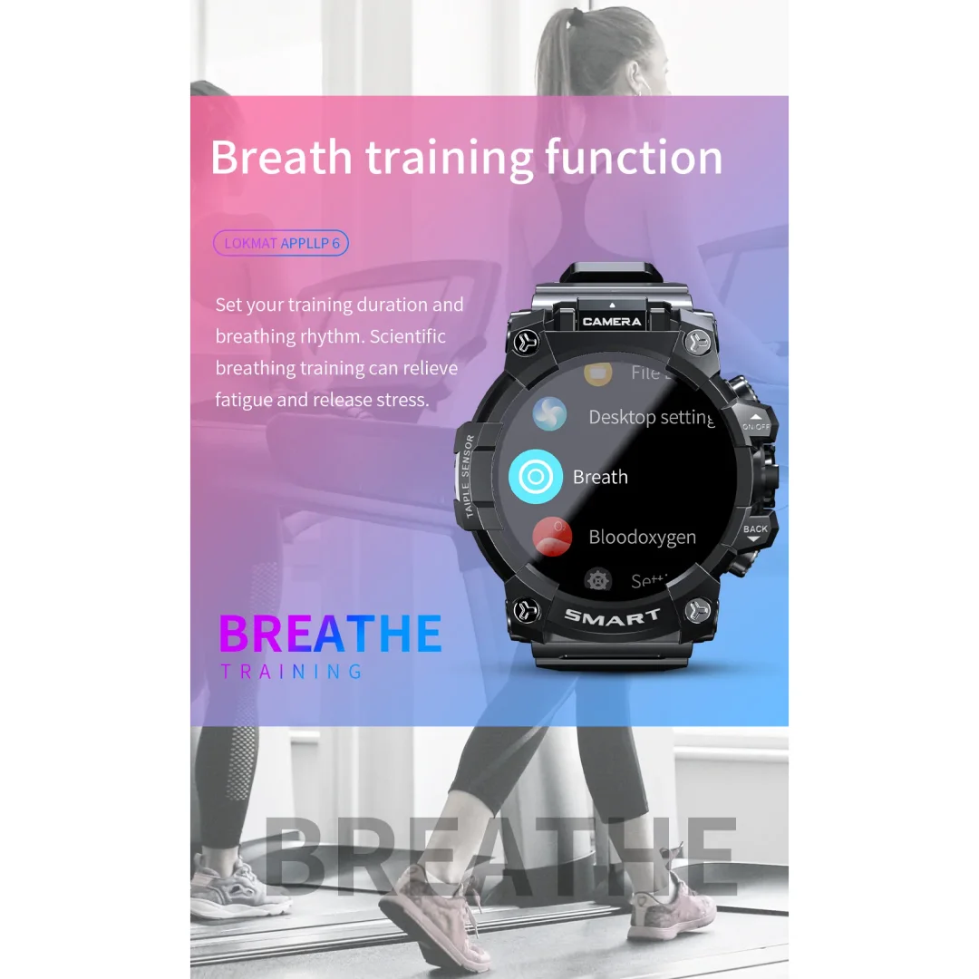 Video Call Wifi Internet Download GPS Positioning Smart Watch