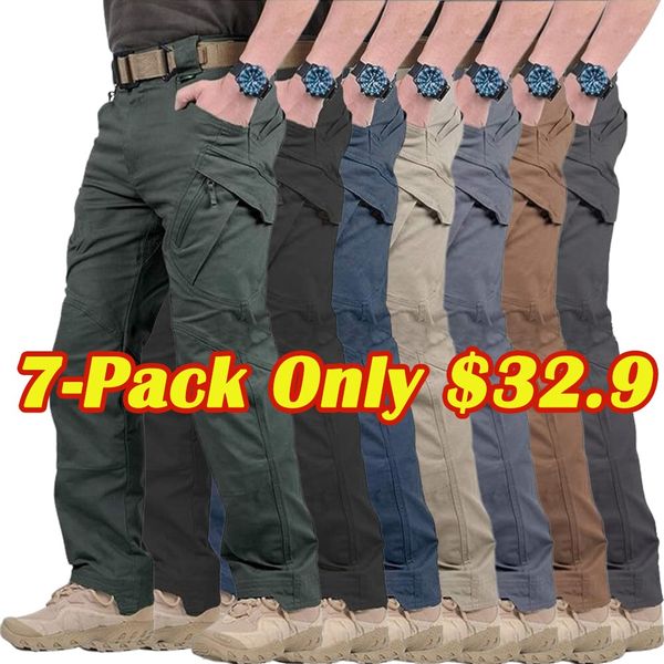 Men's Assault Tactical Pants Lightweight Cotton Outdoor Military Combat ...