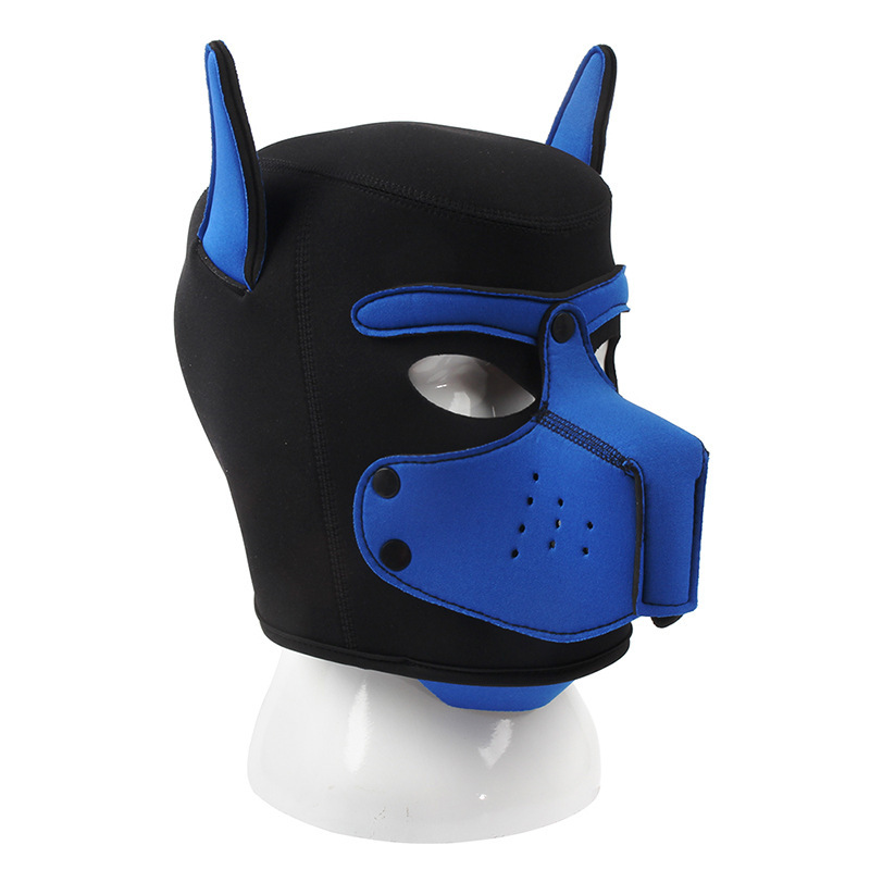 SM Camo Role-playing Flirting Dog Head Mask