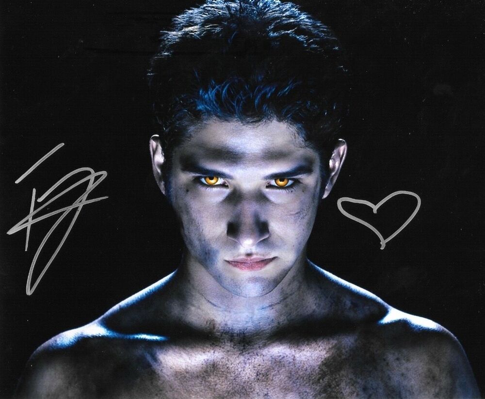 * TYLER POSEY * signed 8x10 Photo Poster painting * TEEN WOLF * * 6