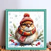 Winter Bird-11CT Stamped Cross Stitch Kit(40x40cm)