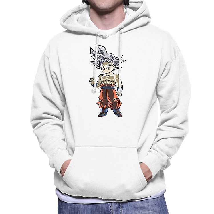 Chibi Goku Dragon Ball Z Men's Hooded Sweatshirt