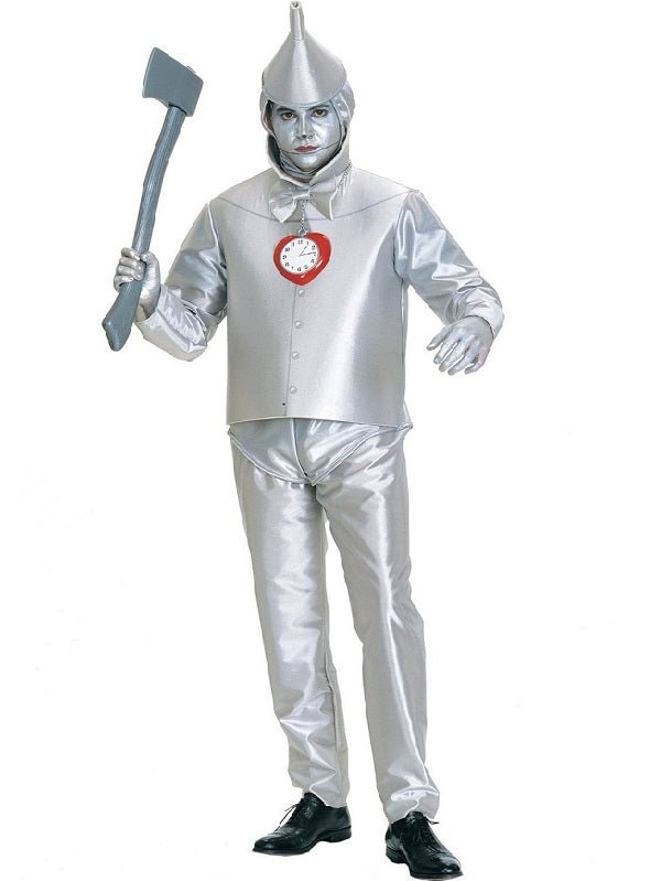 Mens The Wizard Of Oz Tin Man Costume for Adults-elleschic