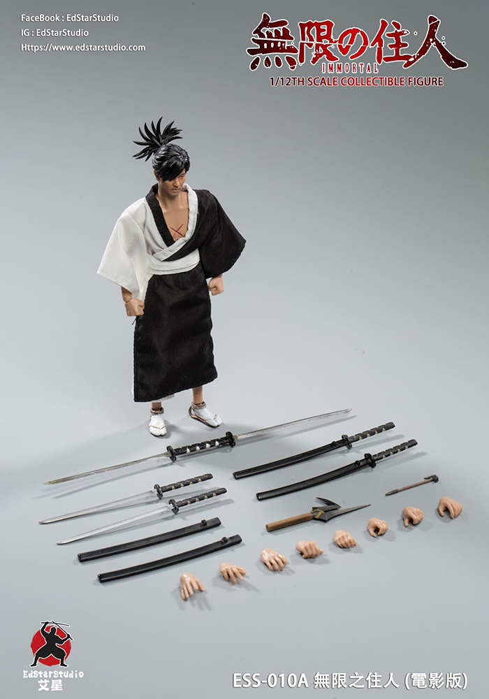1/12 Scale of Blade of The Immortal 無限の住人 by EdStarStudio (PRE-ORDER)-shopify