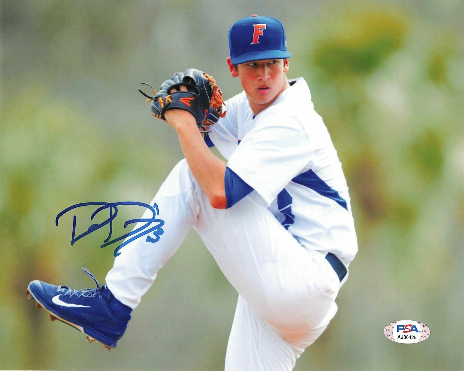 DANE DUNNING signed 8x10 Photo Poster painting PSA/DNA Florida Gators Autographed