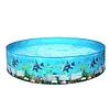 Inflatable Swimming Pool Large Capacity Blow Up Family Pool Bathtub Pool for Kid