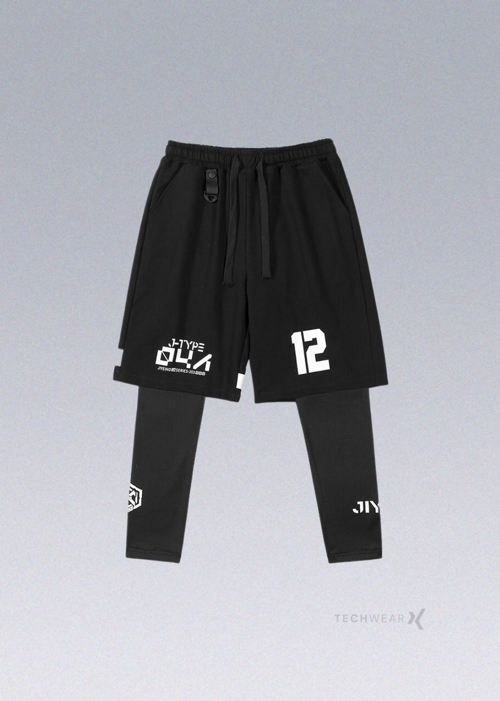 23S Fake Two Piece Shorts JIYE HEAVY INDUSTRY techwear-x