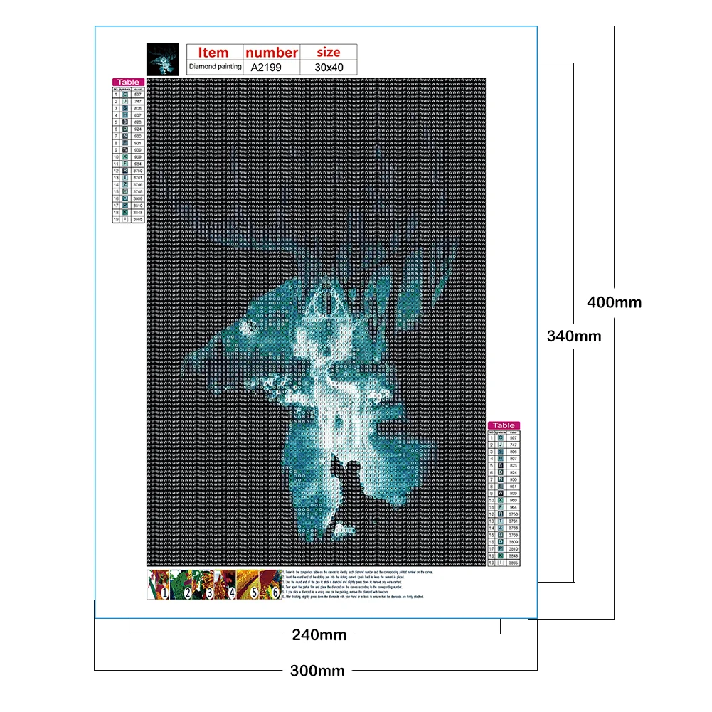 Diamond Painting - Full Round Drill - Harry Potter Silhouette(30*40cm)