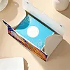 DIY Diamond Art Tissue Box Holder Eagle USA 250 PU Leather Diamond Art Desktop Organizer Resin Rhinestone Storage Organizers Gem Art Home Office Decor Craft Gift