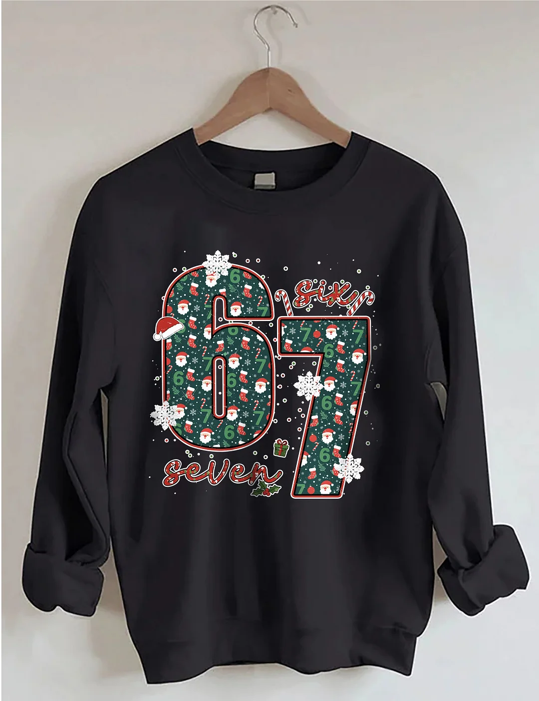 Six Seven Christmas Sweatshirt