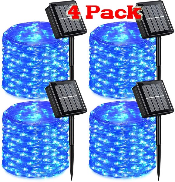 10/50/100/200/330 LED Solar Powered /USB Powered Light Outdoor Lamp String Lights For Holiday Christmas Party Waterproof Fairy Lights Garden Garland(1/2/4Pack) - Shop Trendy Women's Fashion | TeeYours