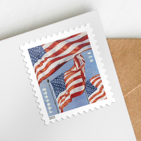 🎁【US Free Shipping】100PCS-US Flags 2022