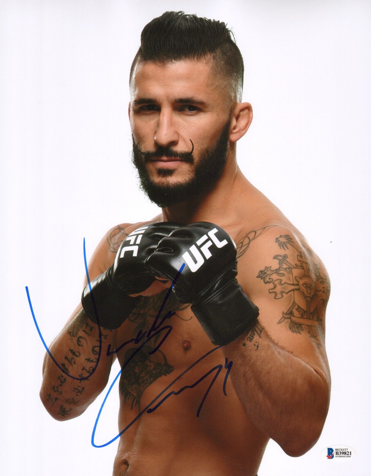 Ian McCall Signed 11x14 Photo Poster painting BAS Beckett COA UFC FX 2 3 183 163 156 Fight Night