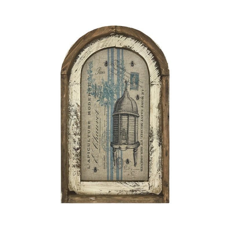 Bee Wall Art Rustic Farmhouse Decor