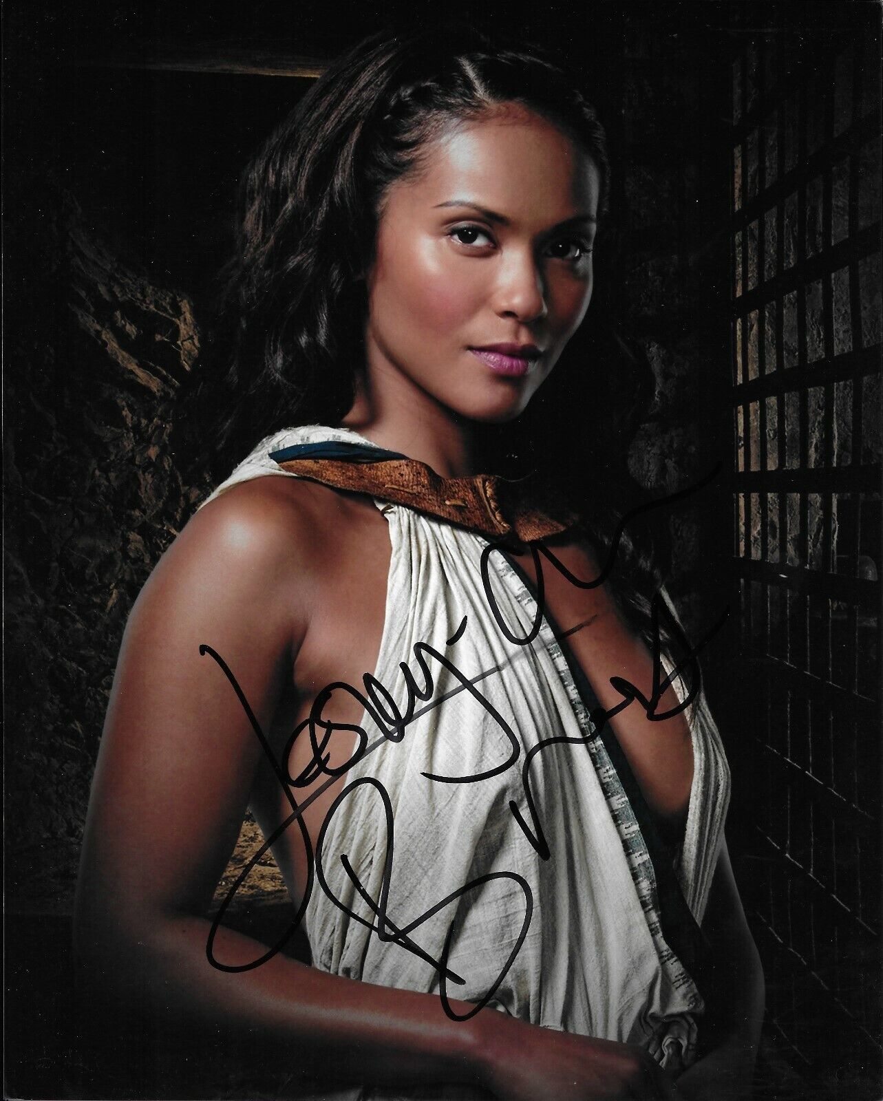 Lesley-Ann Brandt Spartacus autographed Photo Poster painting signed 8x10 #8 Naevia