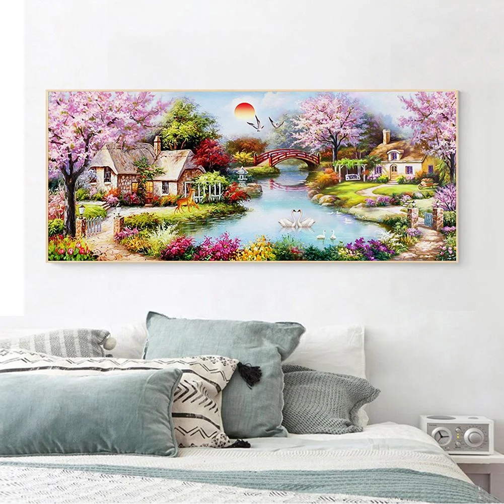 Diamond Painting - Full Round Drill - Dream Life (100*50cm)