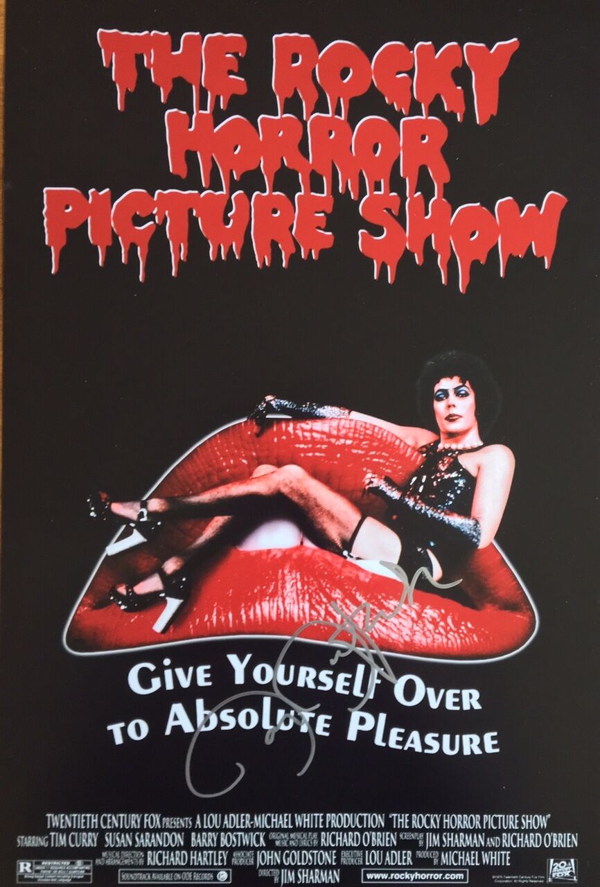 GFA The Rocky Horror Picture Show * BARRY BOSTWICK * Signed 12x18 Photo Poster painting AD2 COA