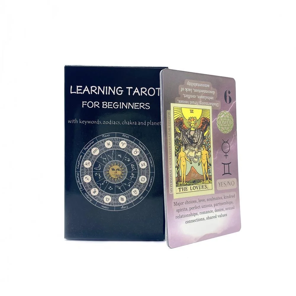 Learning Tarot Cards for Beginners & Guidebook