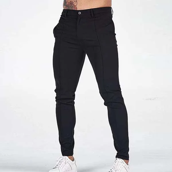 Smiledeer  men's slim fit leggings