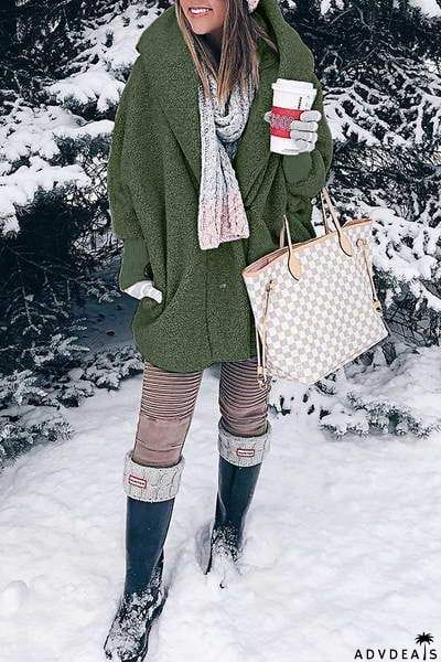 Soft Wide Collar Coat (3 Colors)