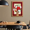 >SALE<Christmas Poinsettia Bouquet 5D DIY Diamond Painting Full Round Drill (A6069)