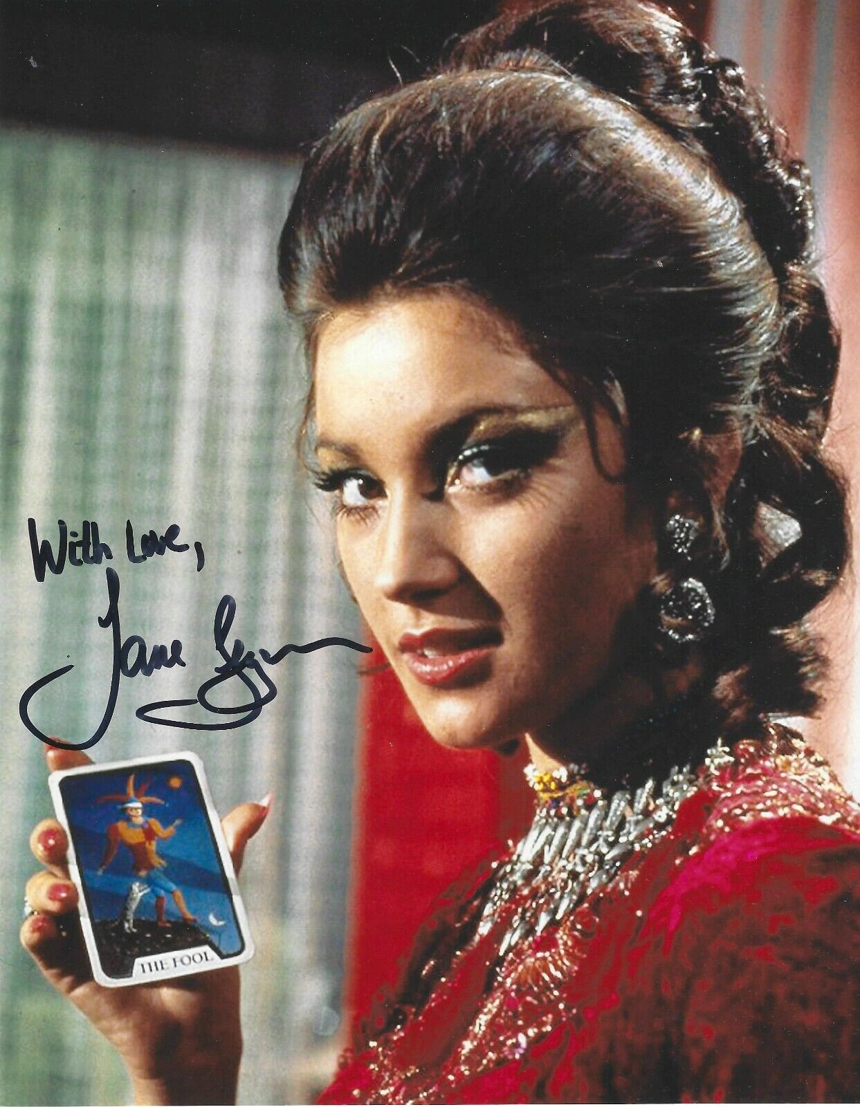 JANE SEYMOUR SIGNED 007 JAMES BOND 8x10 Photo Poster painting 1 UACC & AFTAL RD AUTOGRAPH