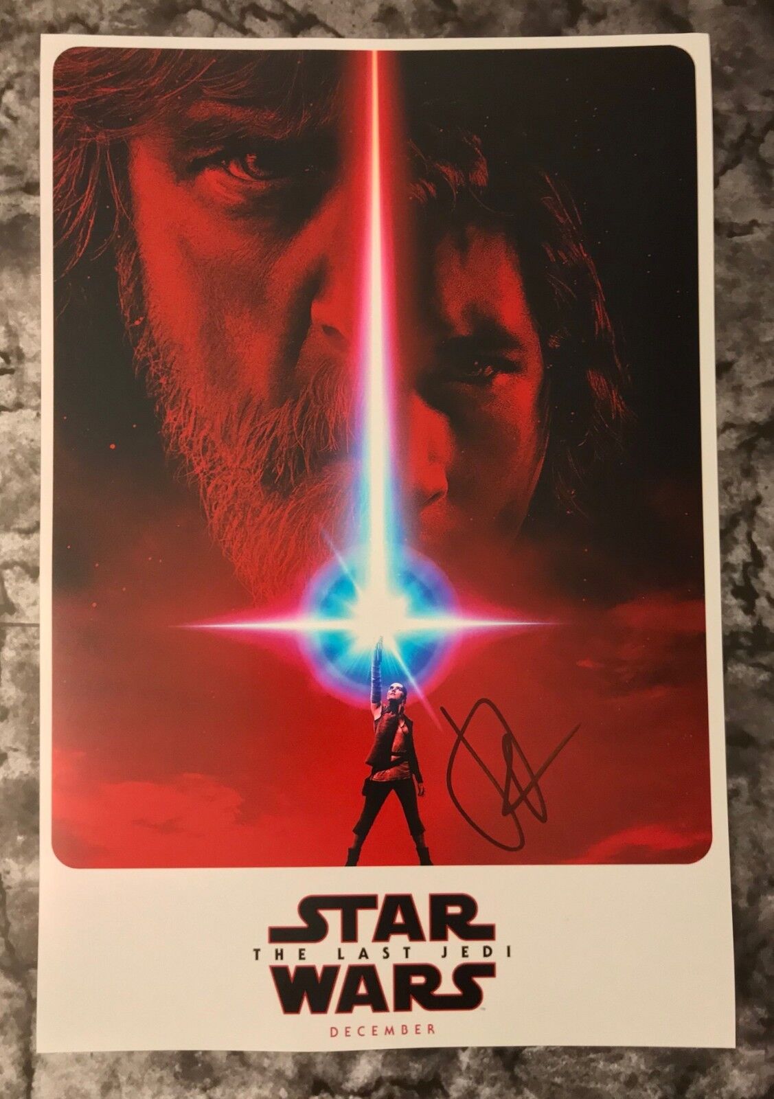 GFA Star Wars Last Jedi * J.J. ABRAMS * Signed 10x15 Photo Poster painting Poster MH2 COA