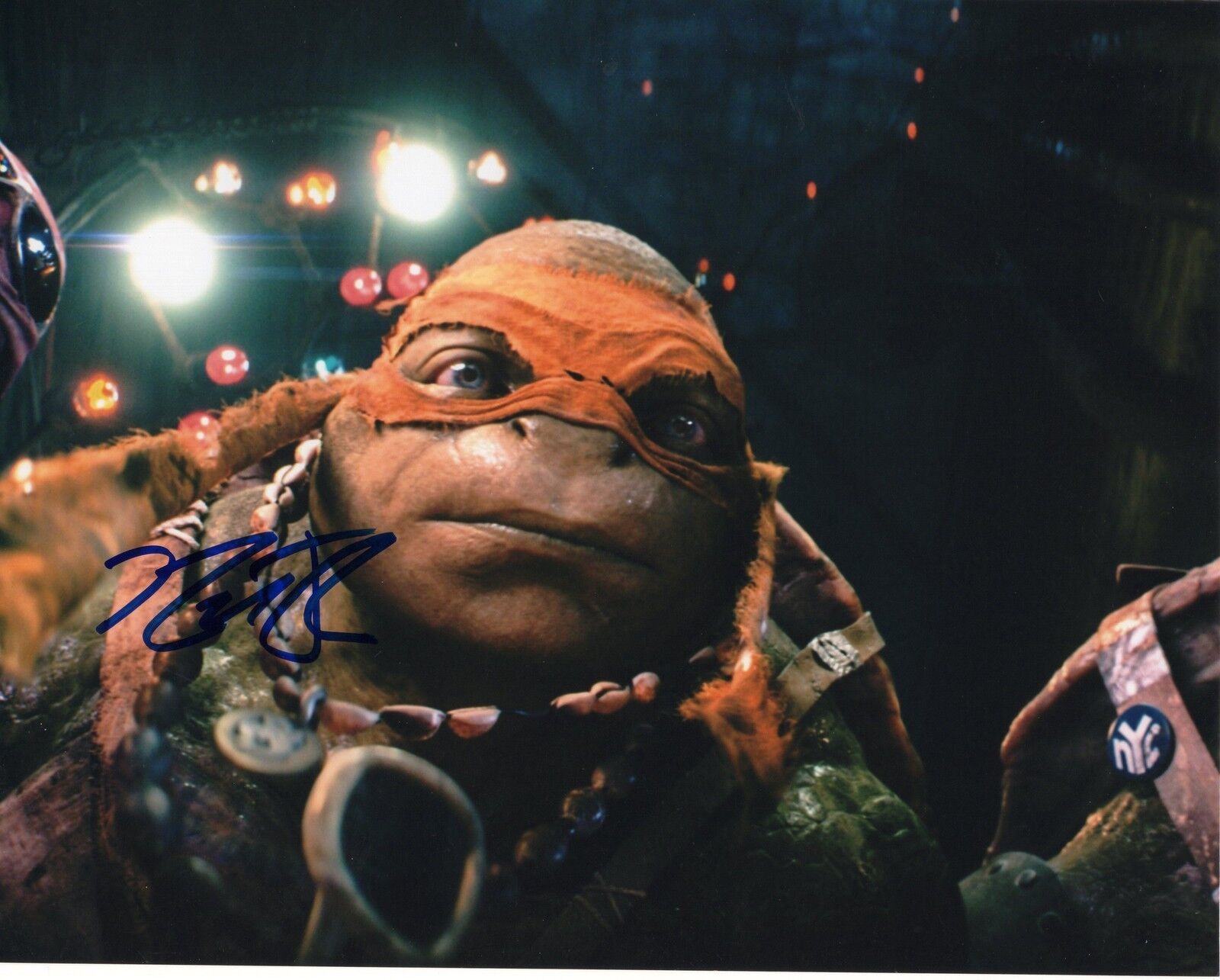 Noel Fisher Teenage Mutant Ninja Turtles Michelangelo Signed 8x10 Photo Poster painting w/COA #6