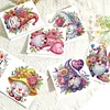 uk.everydayedeals 6Pcs DIY Diamond Painting Greeting Card - Mothers Day Gnome