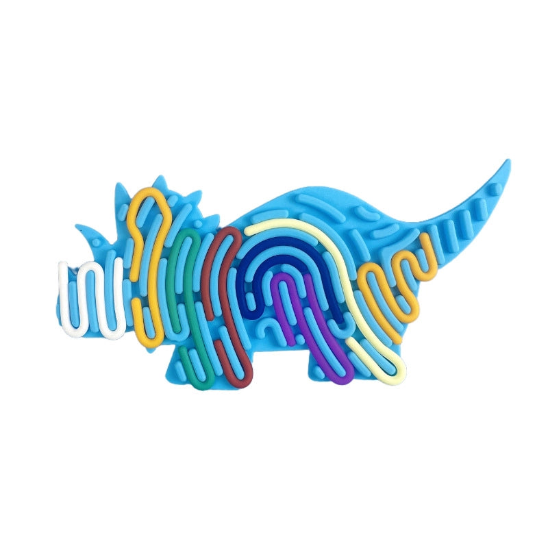 Creative Silicone Sensory Activity Board Children's Educational Toys Food Grade BPA-free Twist Decompression Artifact