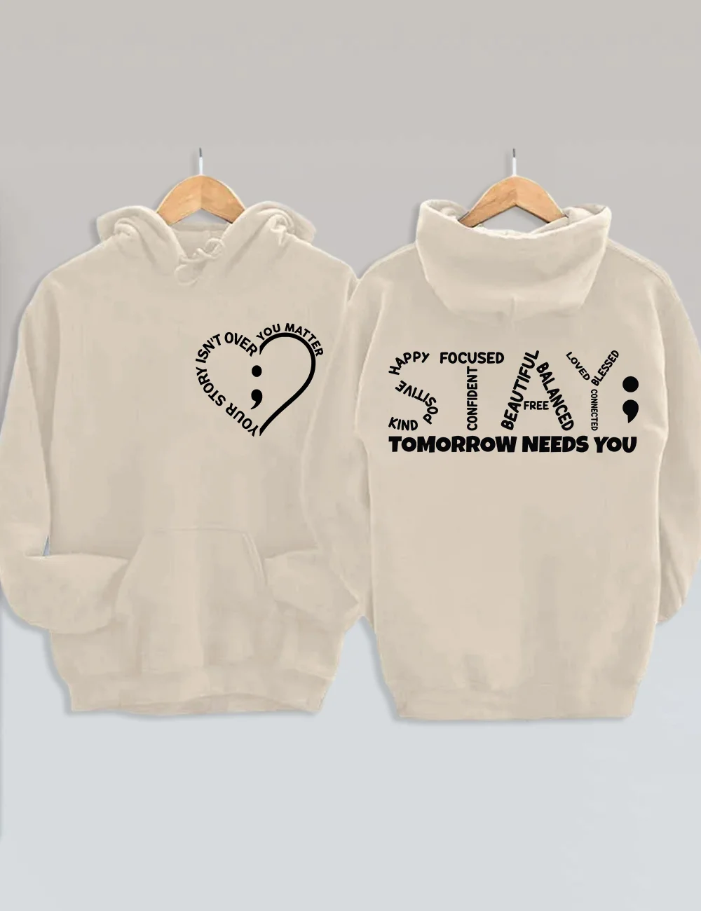 You Matter Stay Tomorrow Needs You Hoodie