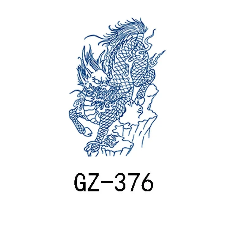 Net Red Herbal Juice Tattoo Sticker Semi-permanent Waterproof Sweat-proof Tattoo Masking Scar Temporary Tattoo