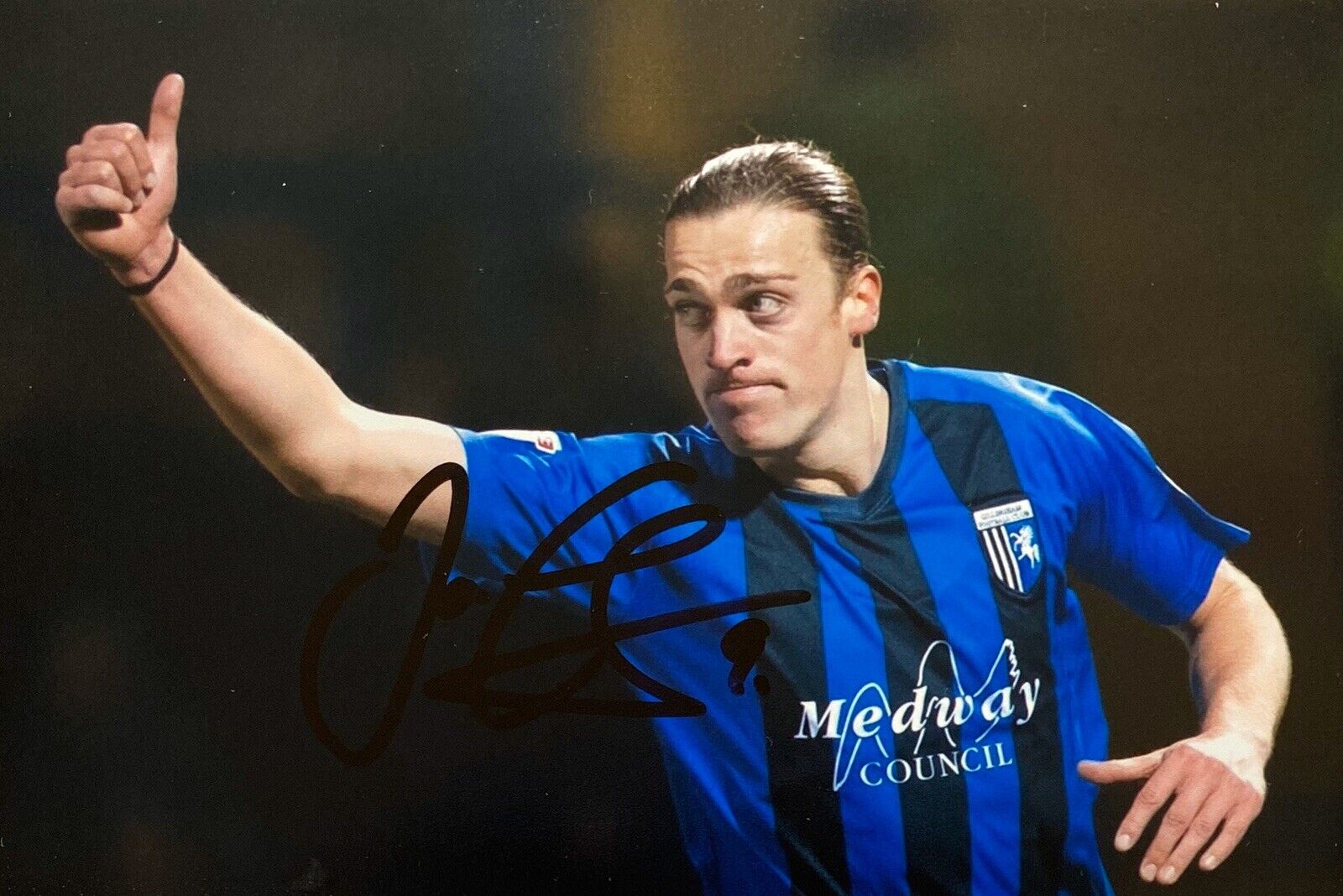 Tom Eaves Genuine Hand Signed 6X4 Photo Poster painting - Gillingham 3