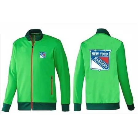 NHL New York Rangers Zip Jackets Green