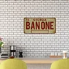 BANONE - Car License(6*12Inch)