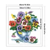 Flower- 9CT Partial Beaded Cross Stitch Kit(38x52cm)