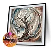 Diamond Painting-DIY Full Round Drill Stained Glass Tree