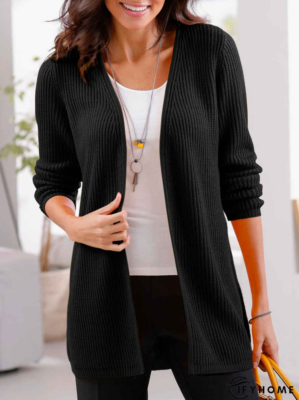 Casual Loose Sweater Cardigan | IFYHOME