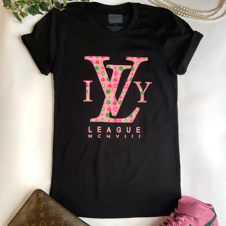 Ivy League Tee Black - Limited Addition