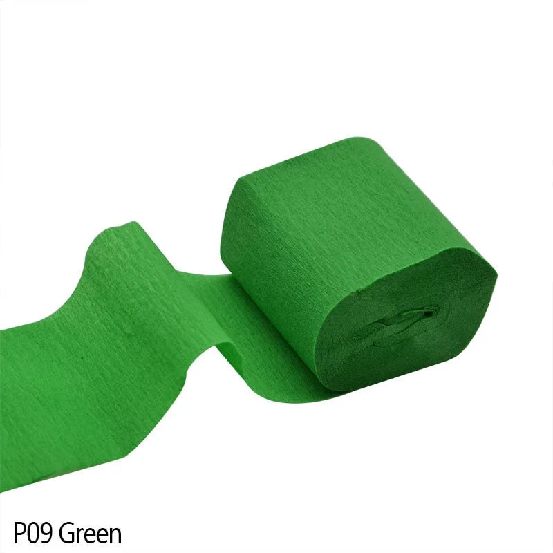 32ft 10m Crepe Paper Streamers DIY Paper Garland Photography Backdrops For Wedding Birthday Party Baby Shower Venue Decoration