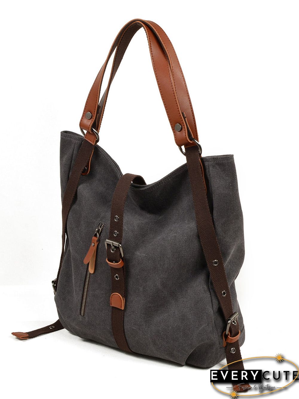 Women Casual Canvas Shoulder Bag Backpack
