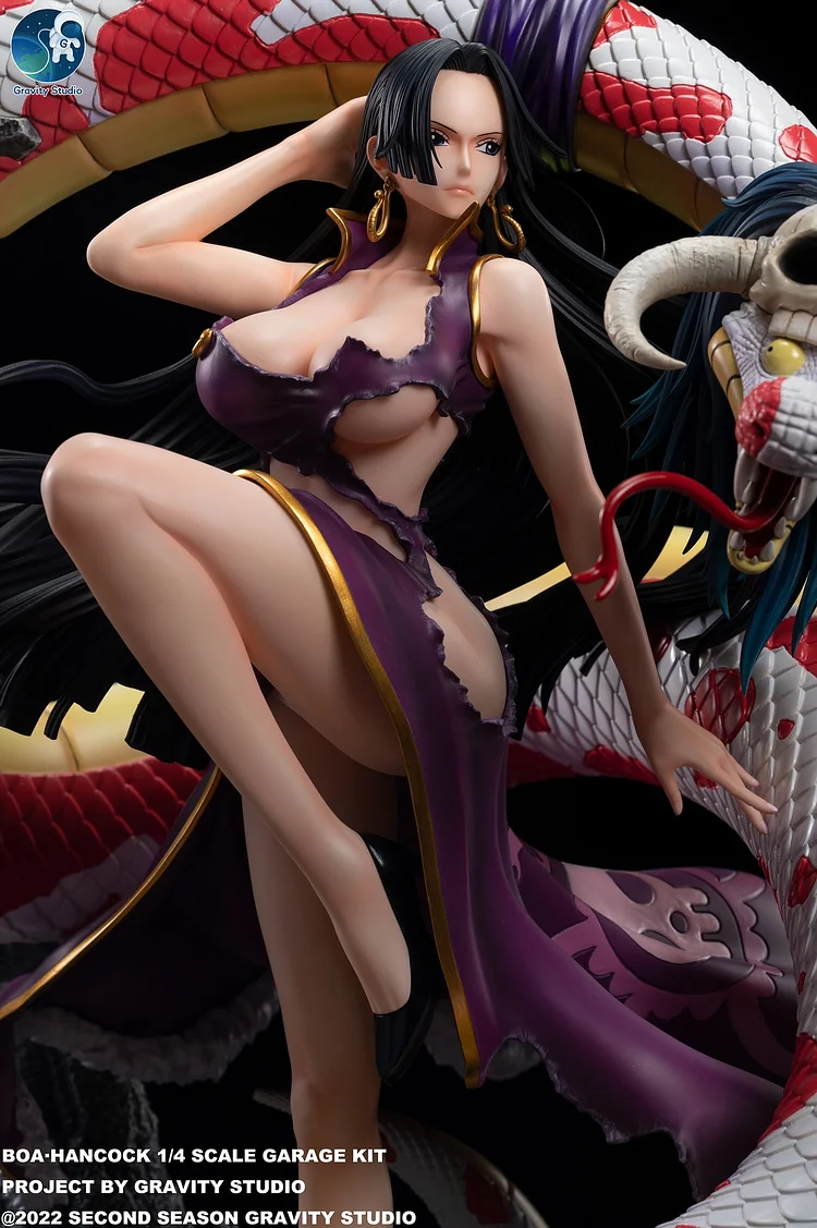 Pre-order】1/4 Scale Anniversary ver. Pirate Empress Boa Hancock - ONE PIECE  Resin Statue - Gravity