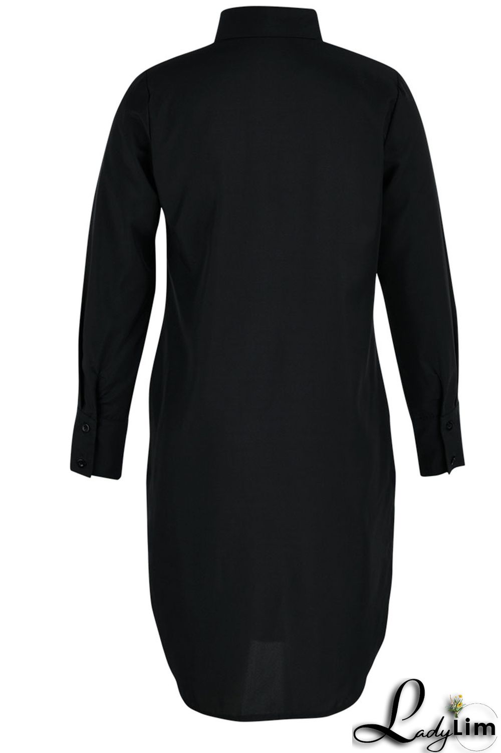 White Casual Solid Patchwork Buckle Asymmetrical Turndown Collar Tops