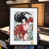 A3 & 4K Size Boa Hancock Ukiyo-e Vol. 2 Decorative Painting - ONE PIECE - HuangGua Studio